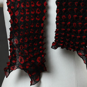 Black - Kutch Tie-Dye Cotton Bandhani Stole 15