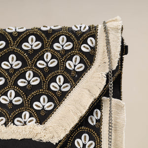 Black - Banjara Boho Ethnic Embellished Handcrafted Sling Bag