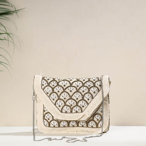 Beige - Banjara Boho Ethnic Embellished Handcrafted Sling Bag