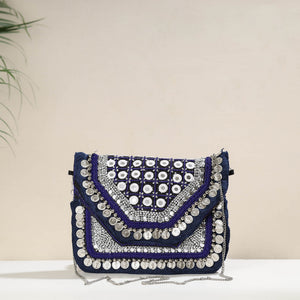 Blue - Banjara Boho Ethnic Embellished Handcrafted Sling Bag