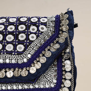 Blue - Banjara Boho Ethnic Embellished Handcrafted Sling Bag