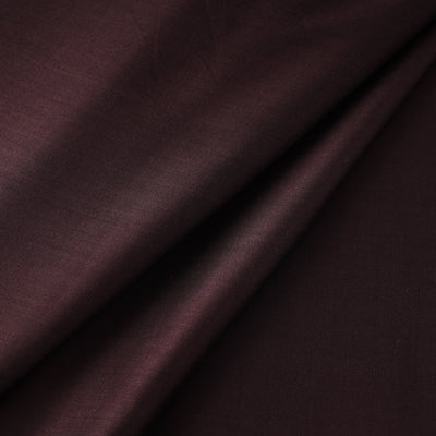 Brown - Plain Pure Modal Silk Fabric 01