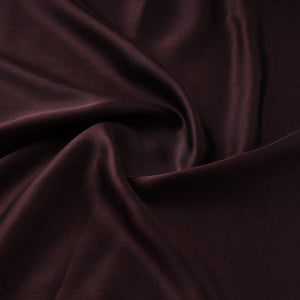 Brown - Plain Pure Modal Silk Fabric 01