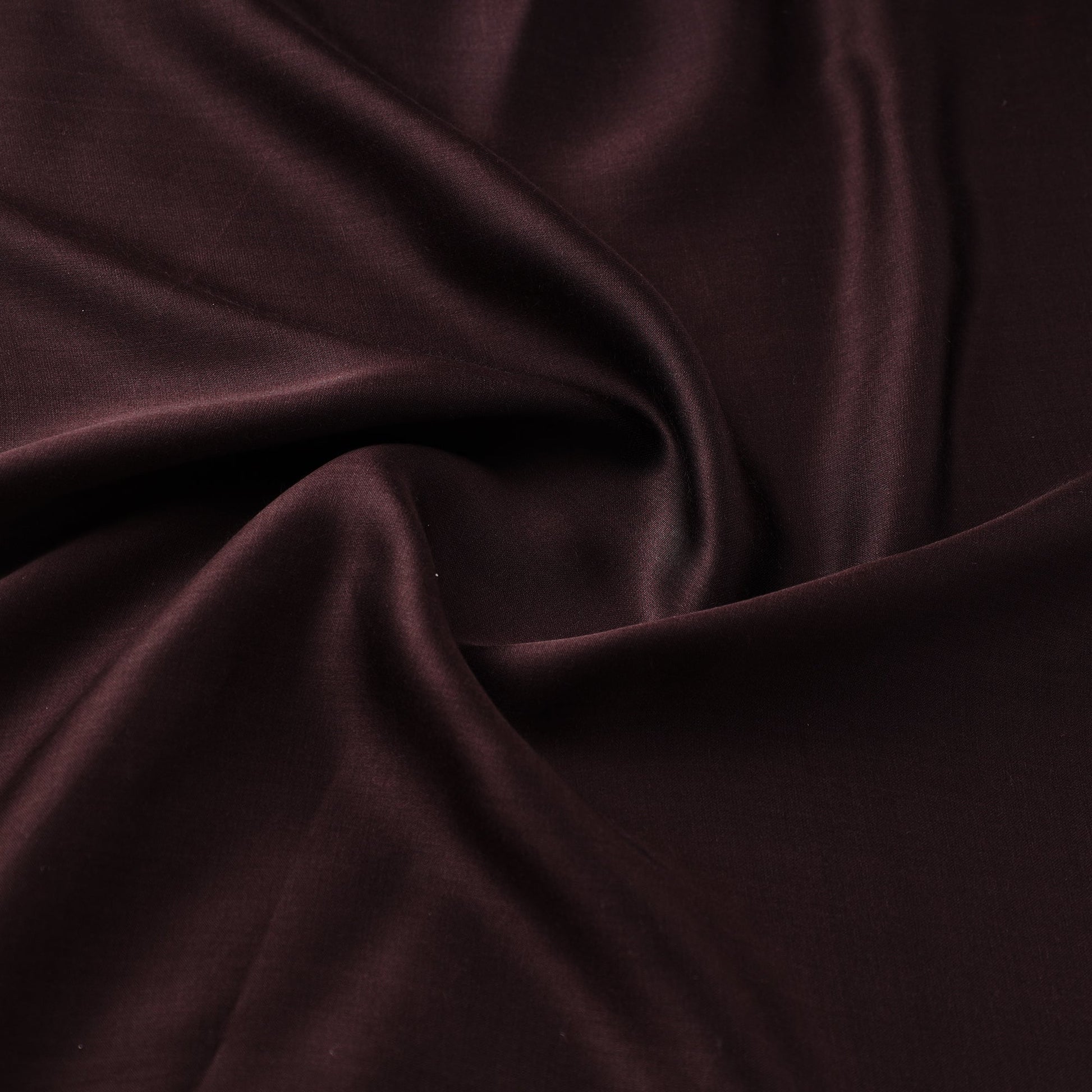 Brown - Plain Pure Modal Silk Fabric 01