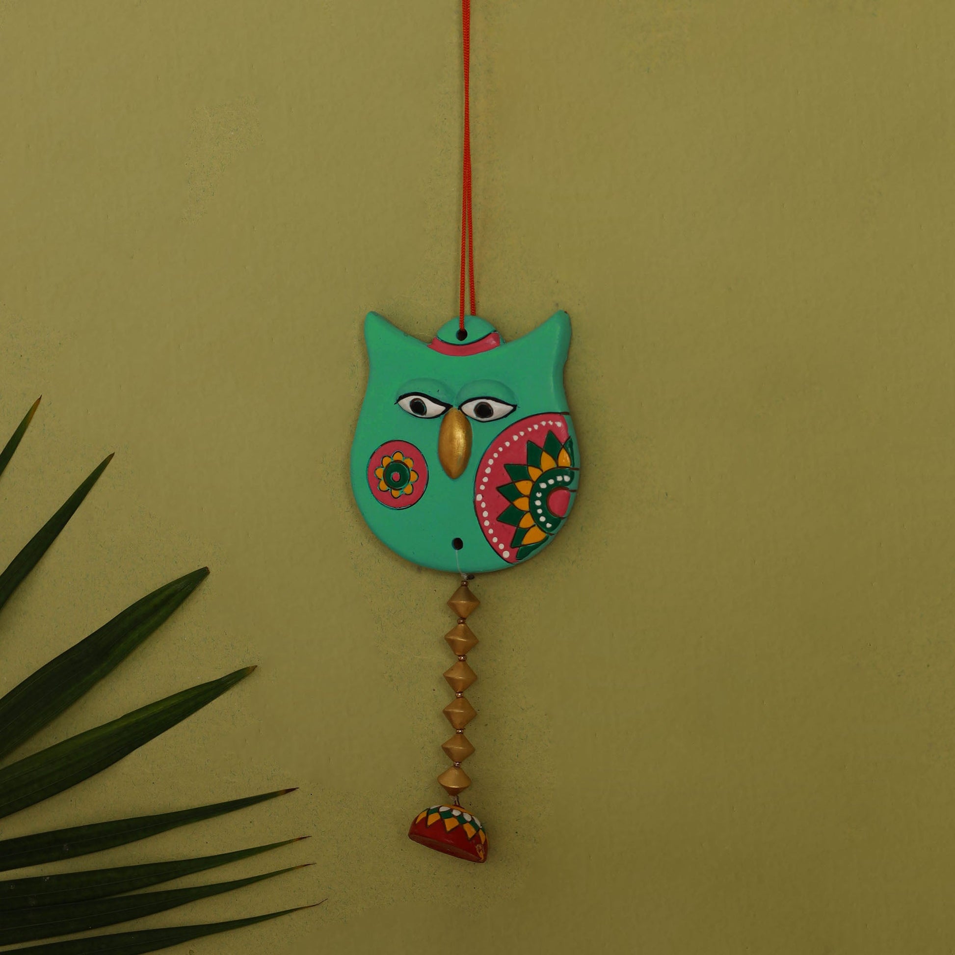 Bishnupur Handpainted Terracotta Wall Hanging 82