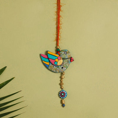 Bishnupur Handpainted Terracotta Wall Hanging 85