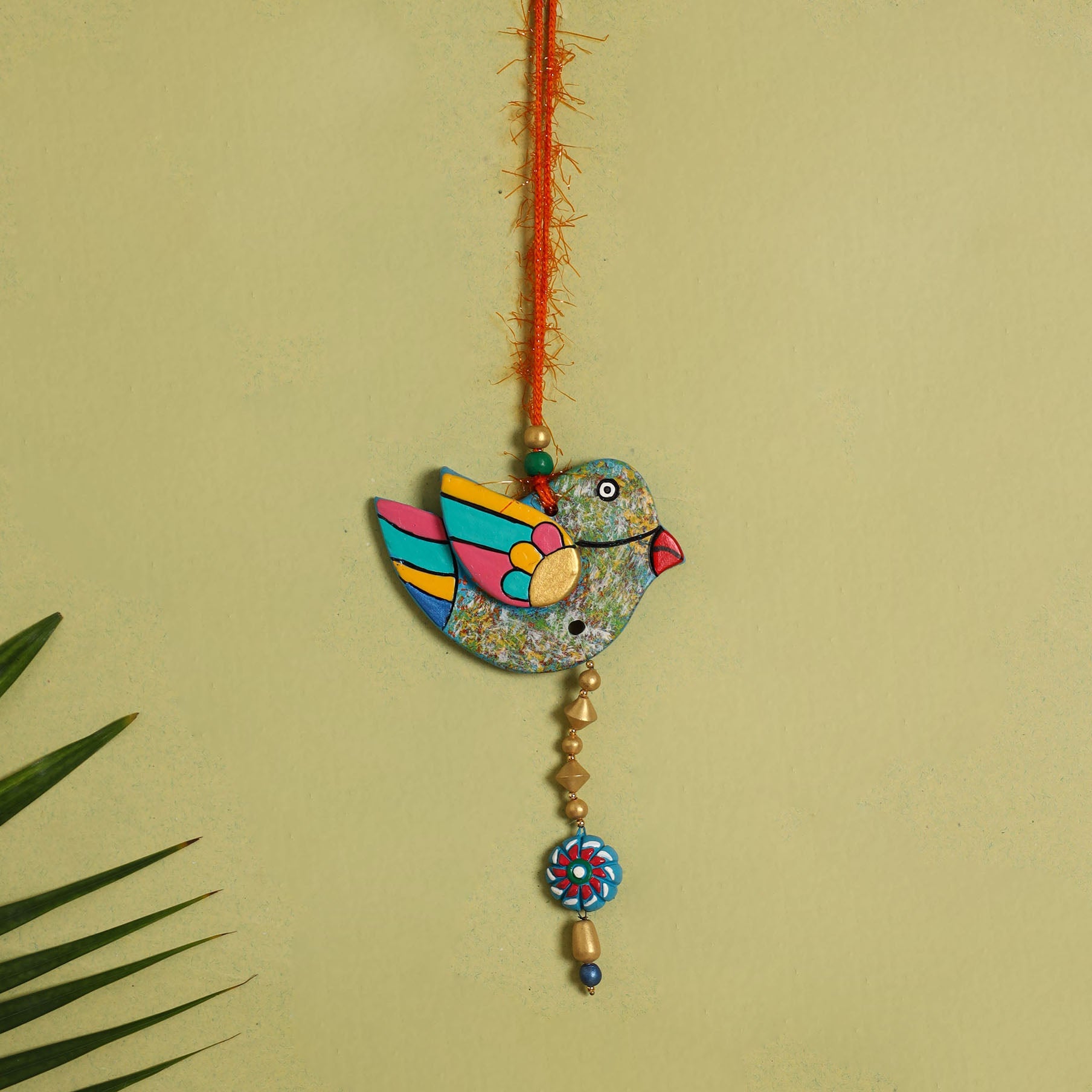 Bishnupur Handpainted Terracotta Wall Hanging 85