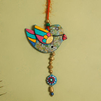 Bishnupur Handpainted Terracotta Wall Hanging 85