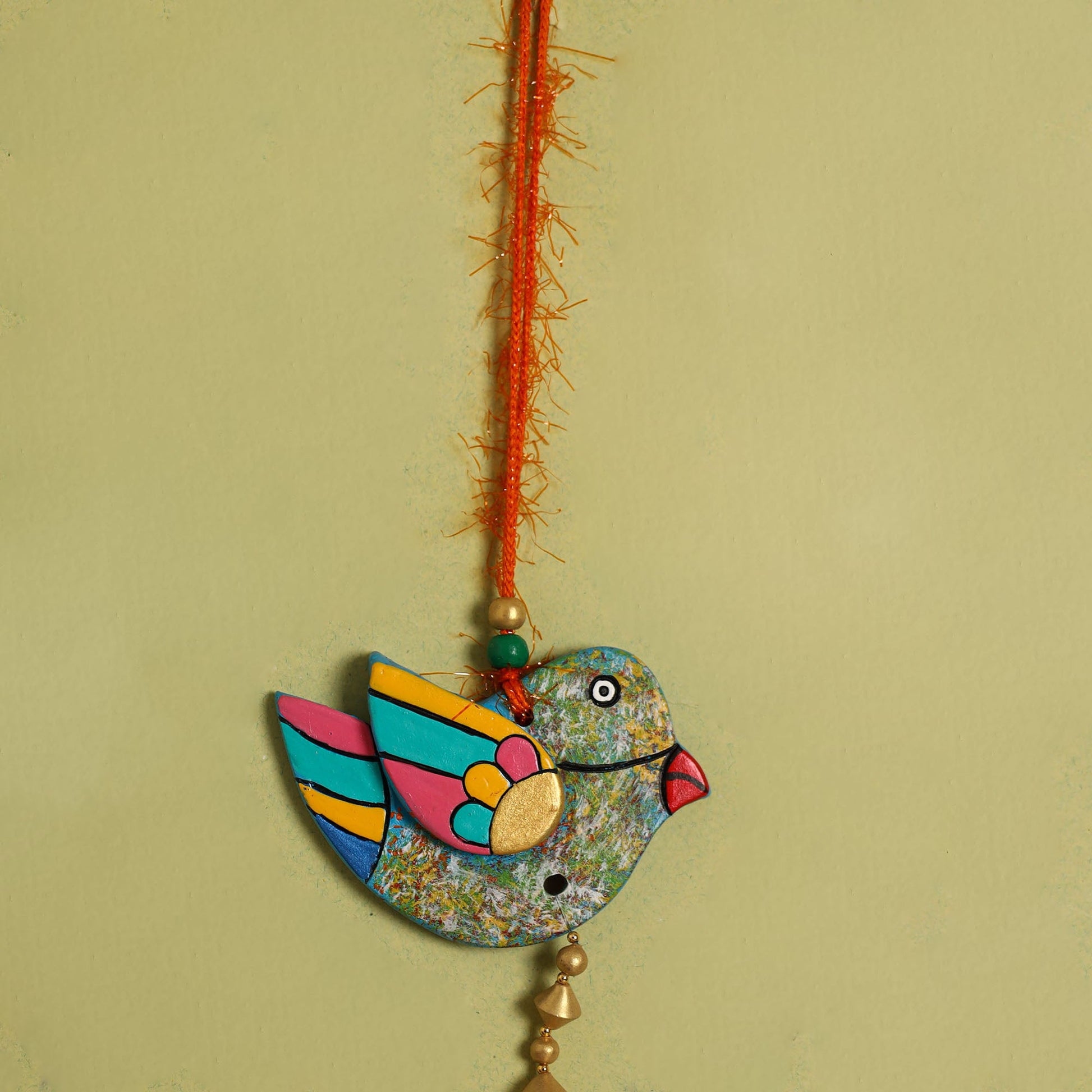 Bishnupur Handpainted Terracotta Wall Hanging 85
