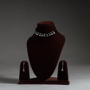 Tribal Handmade Metal Necklace Set 37