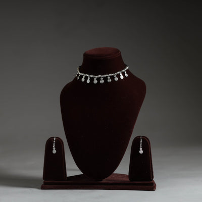 Tribal Handmade Metal Necklace Set 38