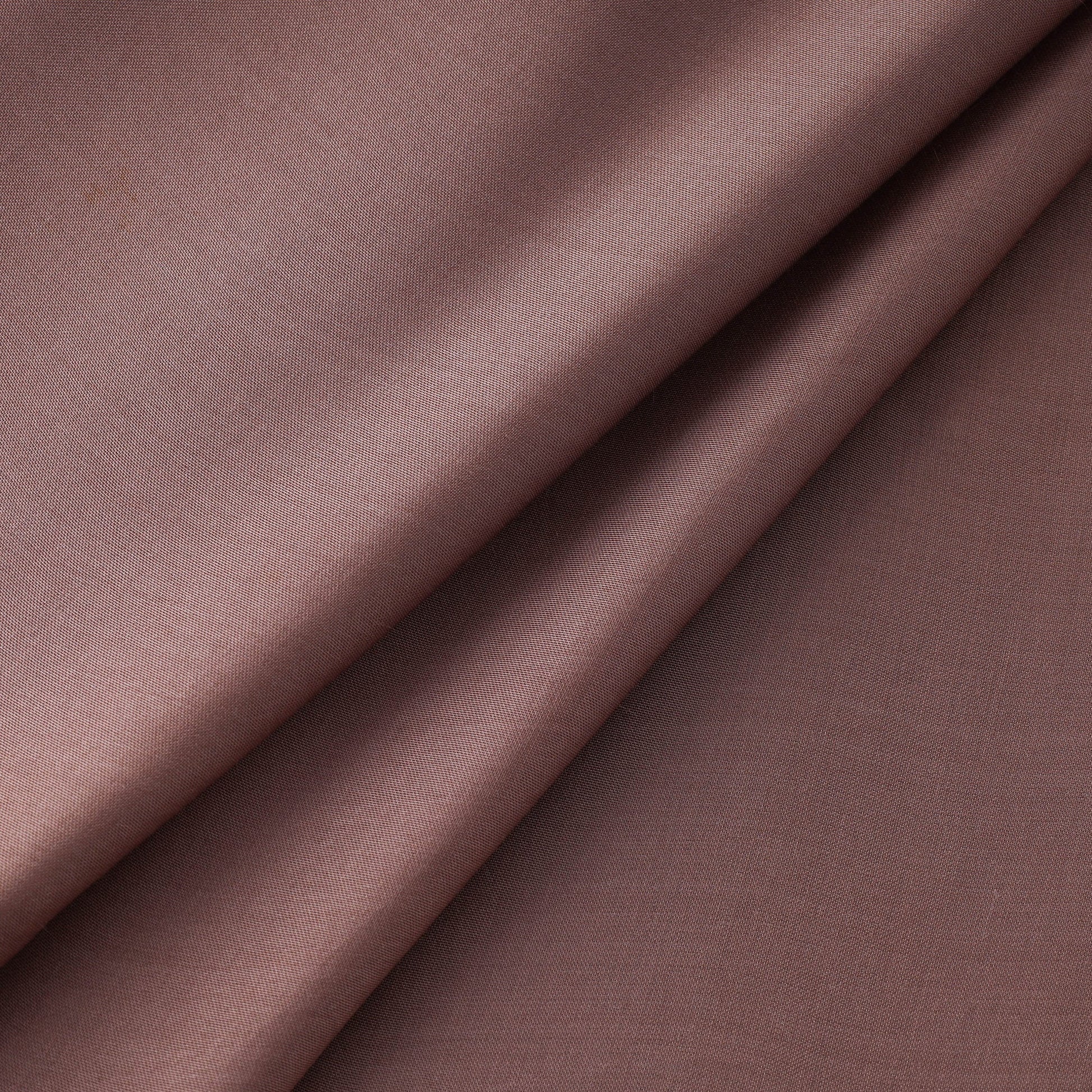 Brown - Plain Pure Modal Silk Fabric 04