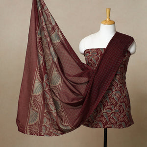 3pc Cotton Kutch Batik Print Dress Material 05