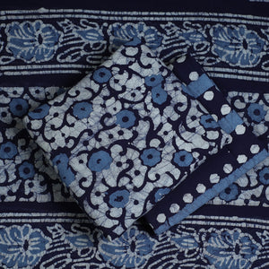 3pc Cotton Kutch Batik Print Dress Material 04