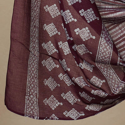 3pc Cotton Kutch Batik Print Dress Material 06