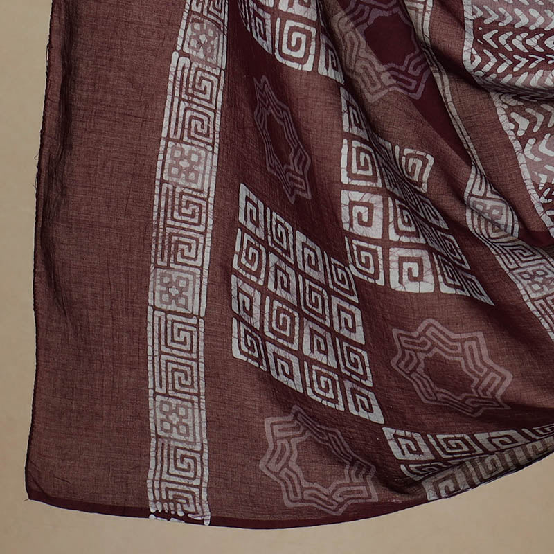3pc Cotton Kutch Batik Print Dress Material 07