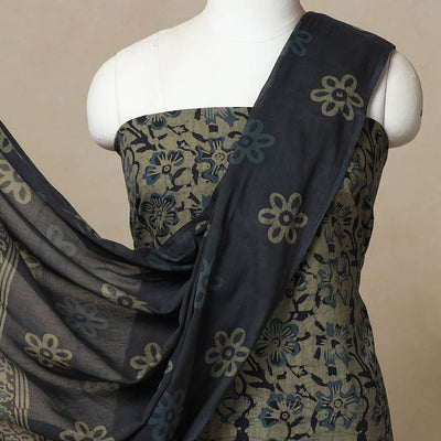 3pc Cotton Kutch Batik Print Dress Material 08