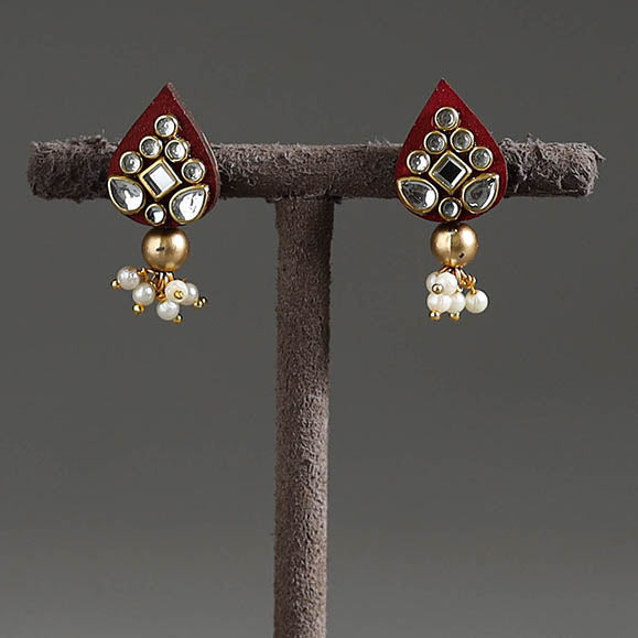 Handmade Kundan & Beadwork Earrings 24