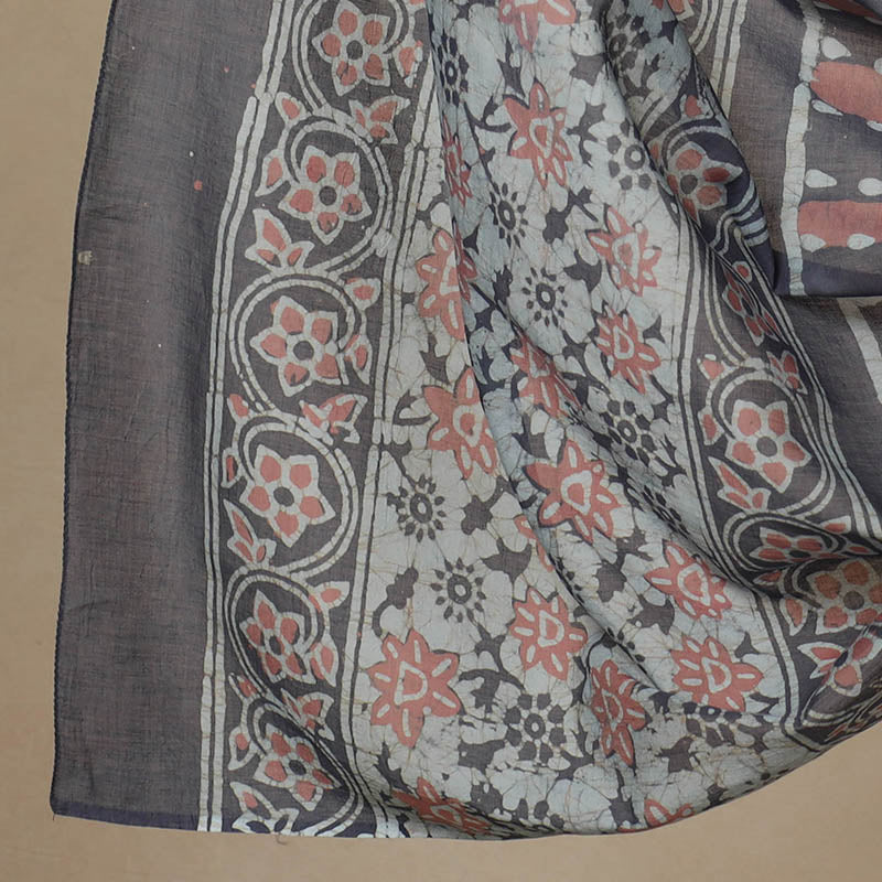 3pc Cotton Kutch Batik Print Dress Material 13