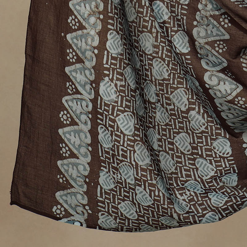 3pc Cotton Kutch Batik Print Dress Material 15