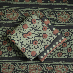 3pc Cotton Kutch Batik Print Dress Material 16
