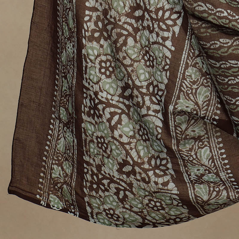 3pc Cotton Kutch Batik Print Dress Material 18