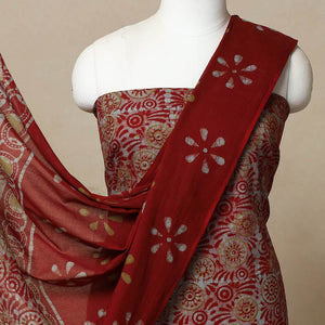 3pc Cotton Kutch Batik Print Dress Material 20