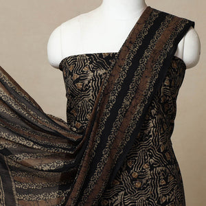3pc Cotton Kutch Batik Print Dress Material 27