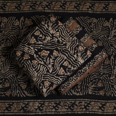 3pc Cotton Kutch Batik Print Dress Material 27