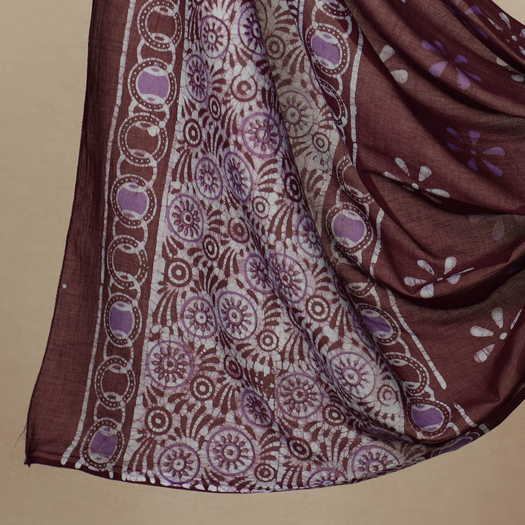 3pc Cotton Kutch Batik Print Dress Material 30