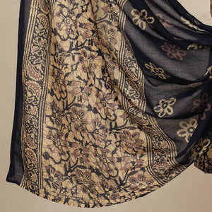 Beige - 3pc Cotton Kutch Batik Print Dress Material 39