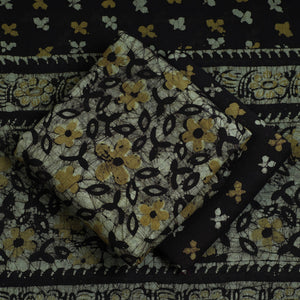 3pc Cotton Kutch Batik Print Dress Material 41