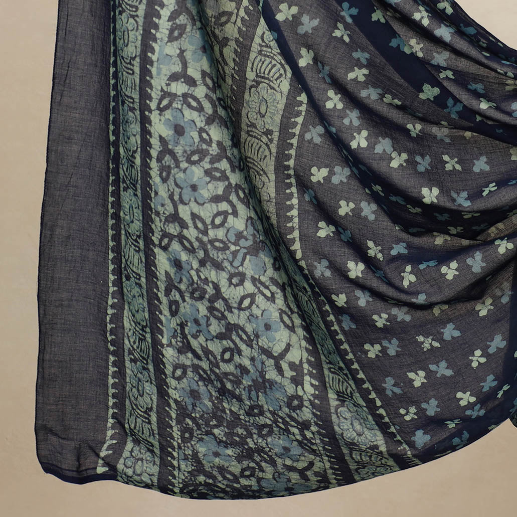 3pc Cotton Kutch Batik Print Dress Material 44