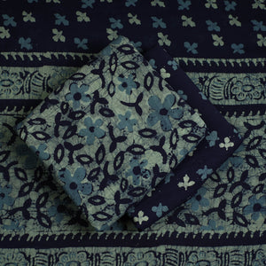 3pc Cotton Kutch Batik Print Dress Material 44