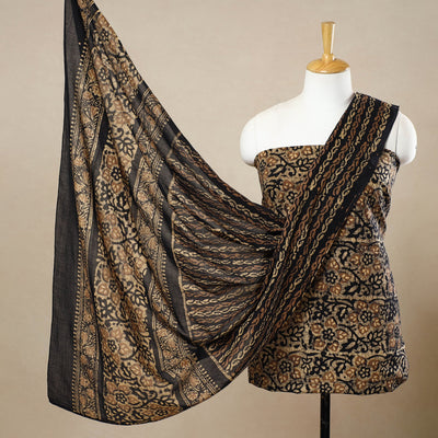 3pc Cotton Kutch Batik Print Dress Material 47