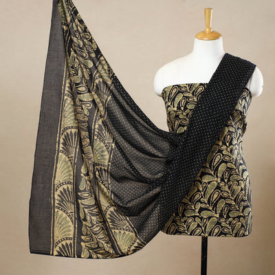 3pc Cotton Kutch Batik Print Dress Material 48