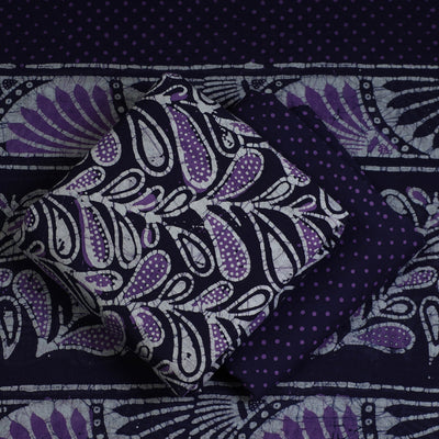 3pc Cotton Kutch Batik Print Dress Material 51