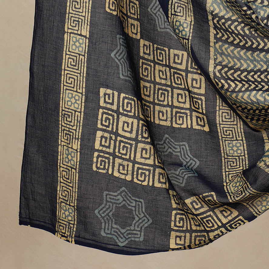 3pc Cotton Kutch Batik Print Dress Material 54
