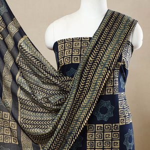3pc Cotton Kutch Batik Print Dress Material 54