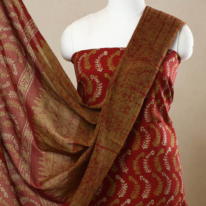 3pc Cotton Kutch Batik Print Dress Material 59