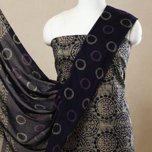 3pc Cotton Kutch Batik Print Dress Material 60
