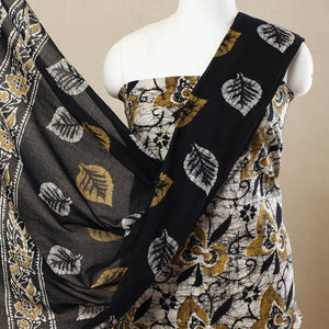 3pc Cotton Kutch Batik Print Dress Material 62