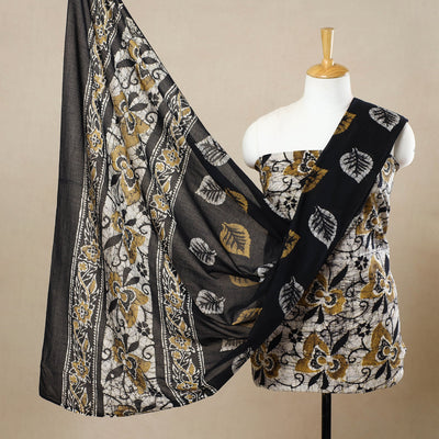 3pc Cotton Kutch Batik Print Dress Material 62