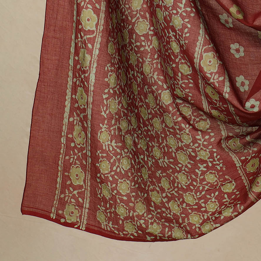 3pc Cotton Kutch Batik Print Dress Material 63