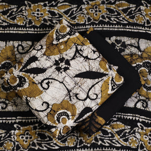 3pc Cotton Kutch Batik Print Dress Material 62