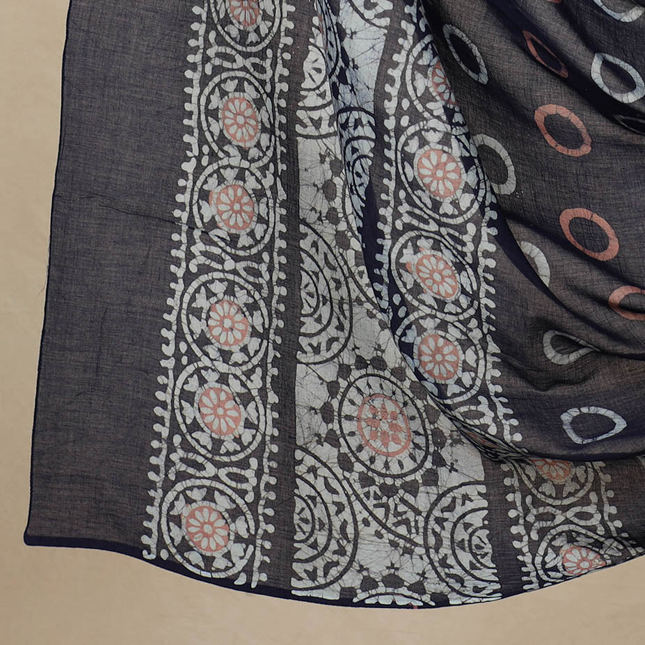 3pc Cotton Kutch Batik Print Dress Material 71