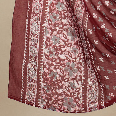 3pc Cotton Kutch Batik Print Dress Material 72