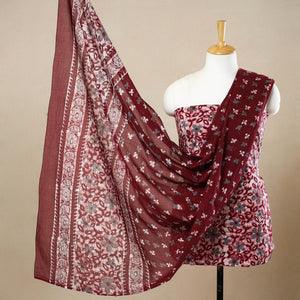 3pc Cotton Kutch Batik Print Dress Material 72