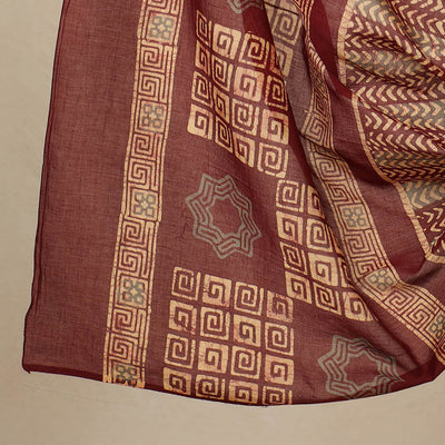 3pc Cotton Kutch Batik Print Dress Material 73