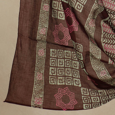 3pc Cotton Kutch Batik Print Dress Material 74